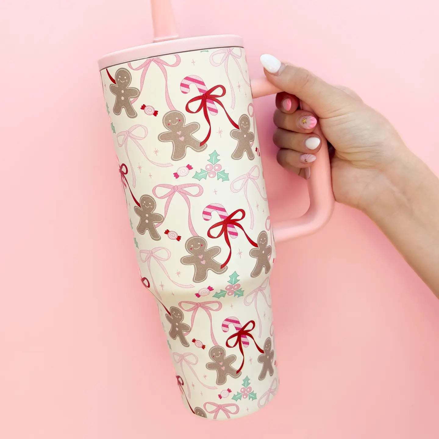 Gingerbread 40oz Tumbler - PREORDER