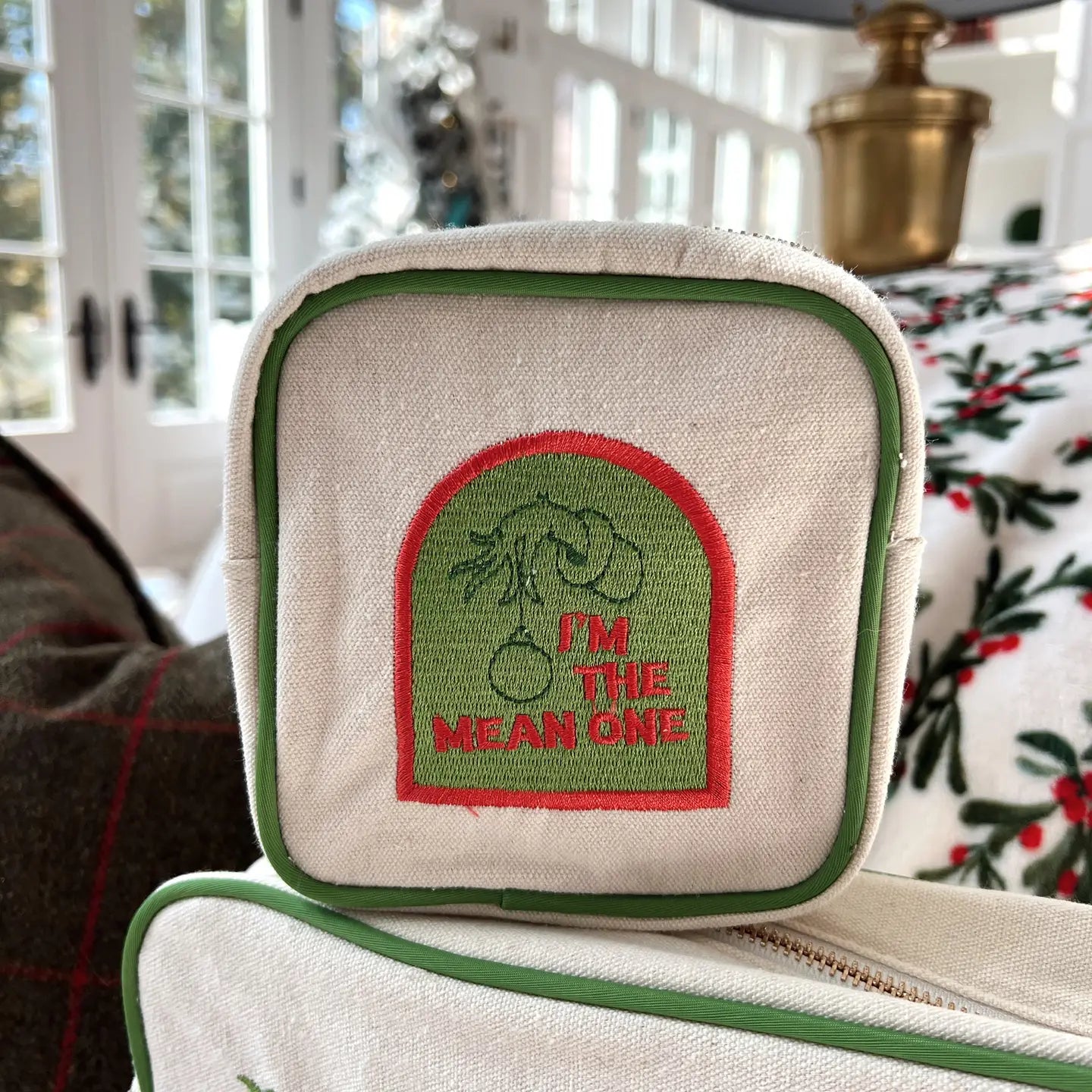 I'm the Mean One Small Pouch