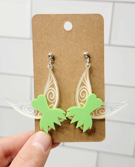 Tink Dangle Earrings x Timber and Textiles - PREORDER