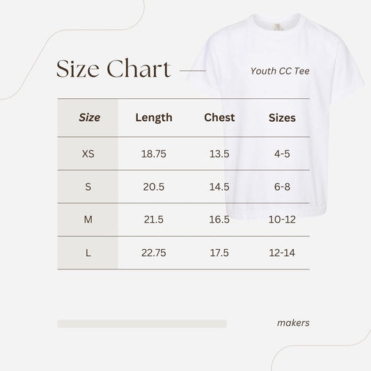 YOUTH Faith and Trust Floral CC Tee - Butter - PREORDER