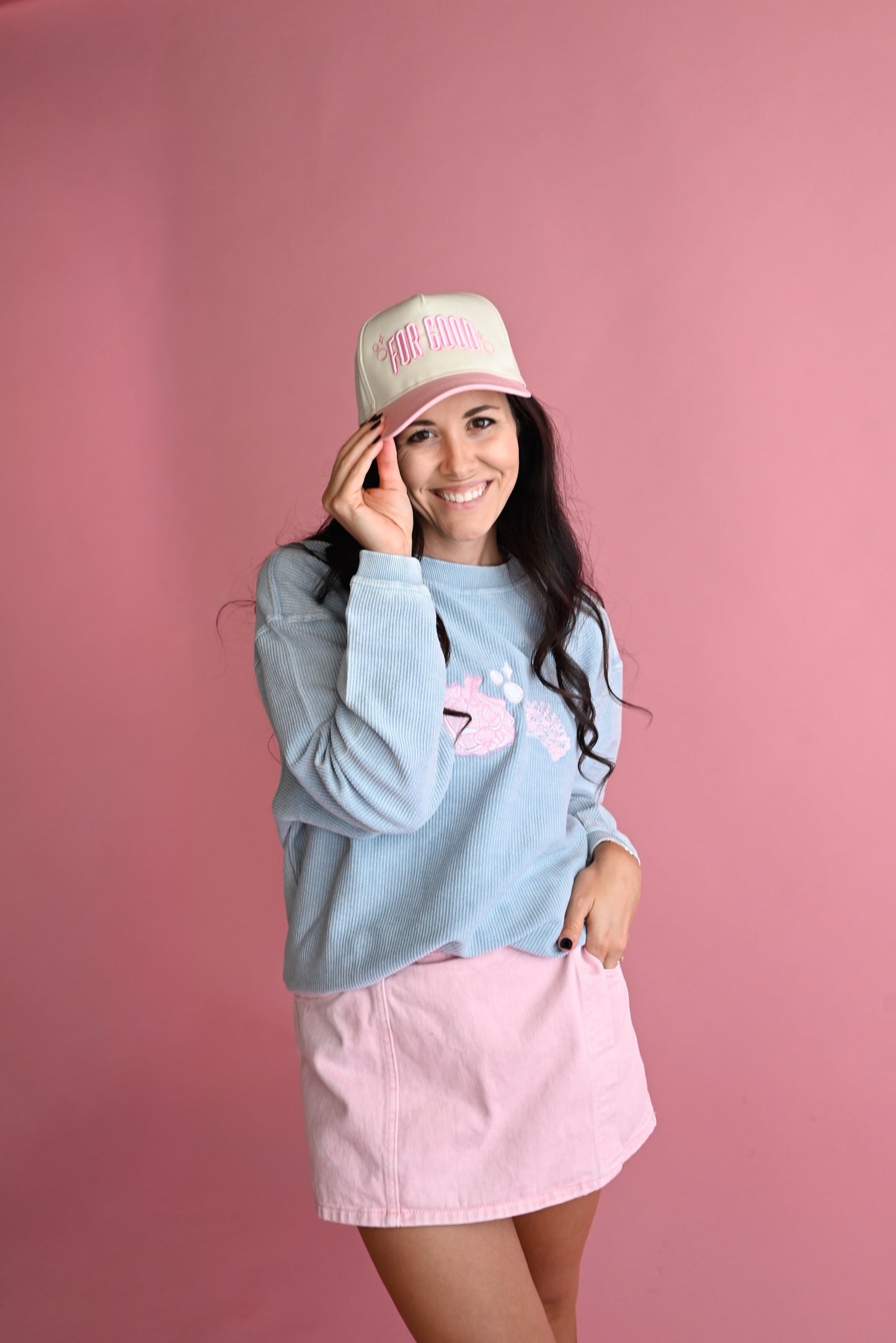 For Good Pink Puff Hat