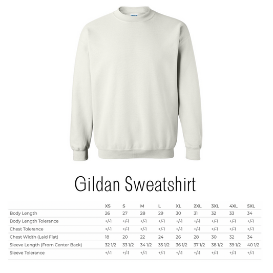 EPCT Bows and Borders Sweatshirt - Ash Gray - PREORDER