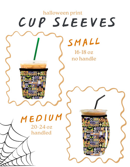 Boo to You Cup Sleeve - Black