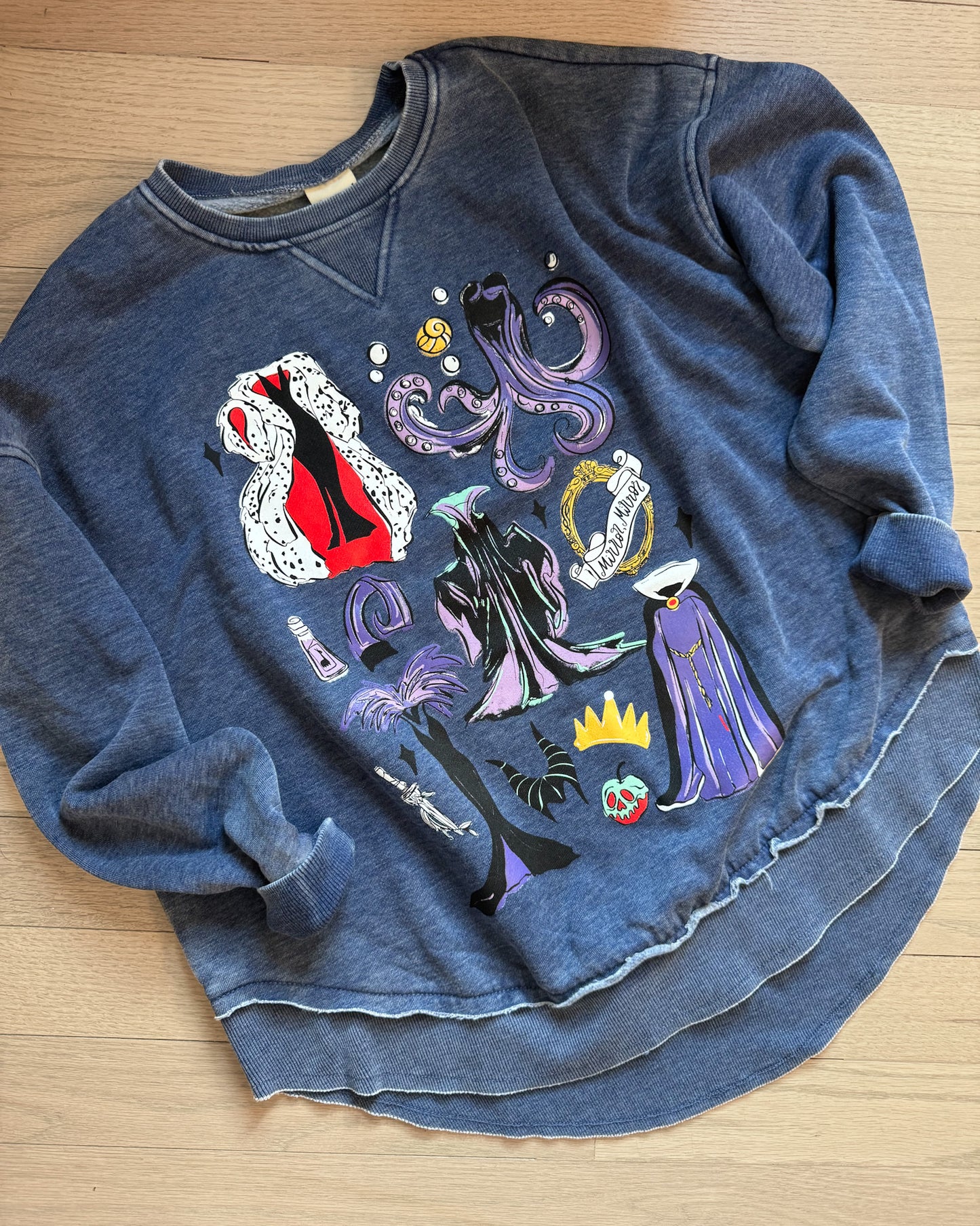 Villains Dress Hi-Low Crewneck - S-L