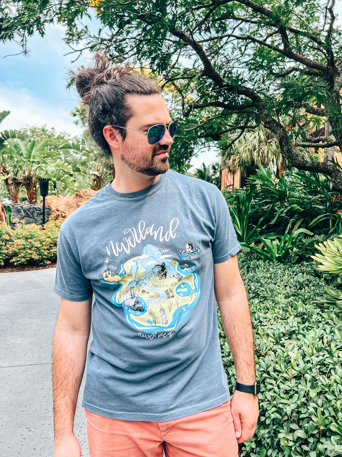 Neverland Map Tee - M-XL , 3XL, 4XL