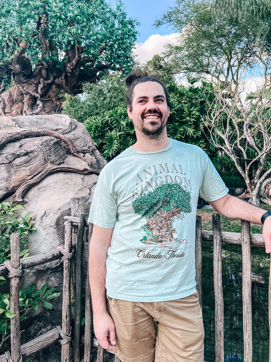 Tree of Life Mineral Wash Tee - S, M, 3XL