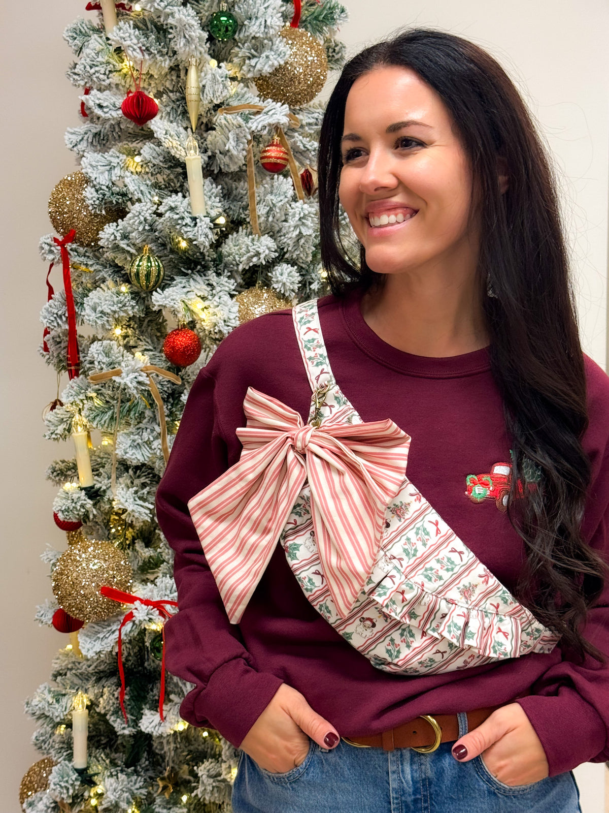 Sophia Ruffle Pack- Merry Stripe- PREORDER