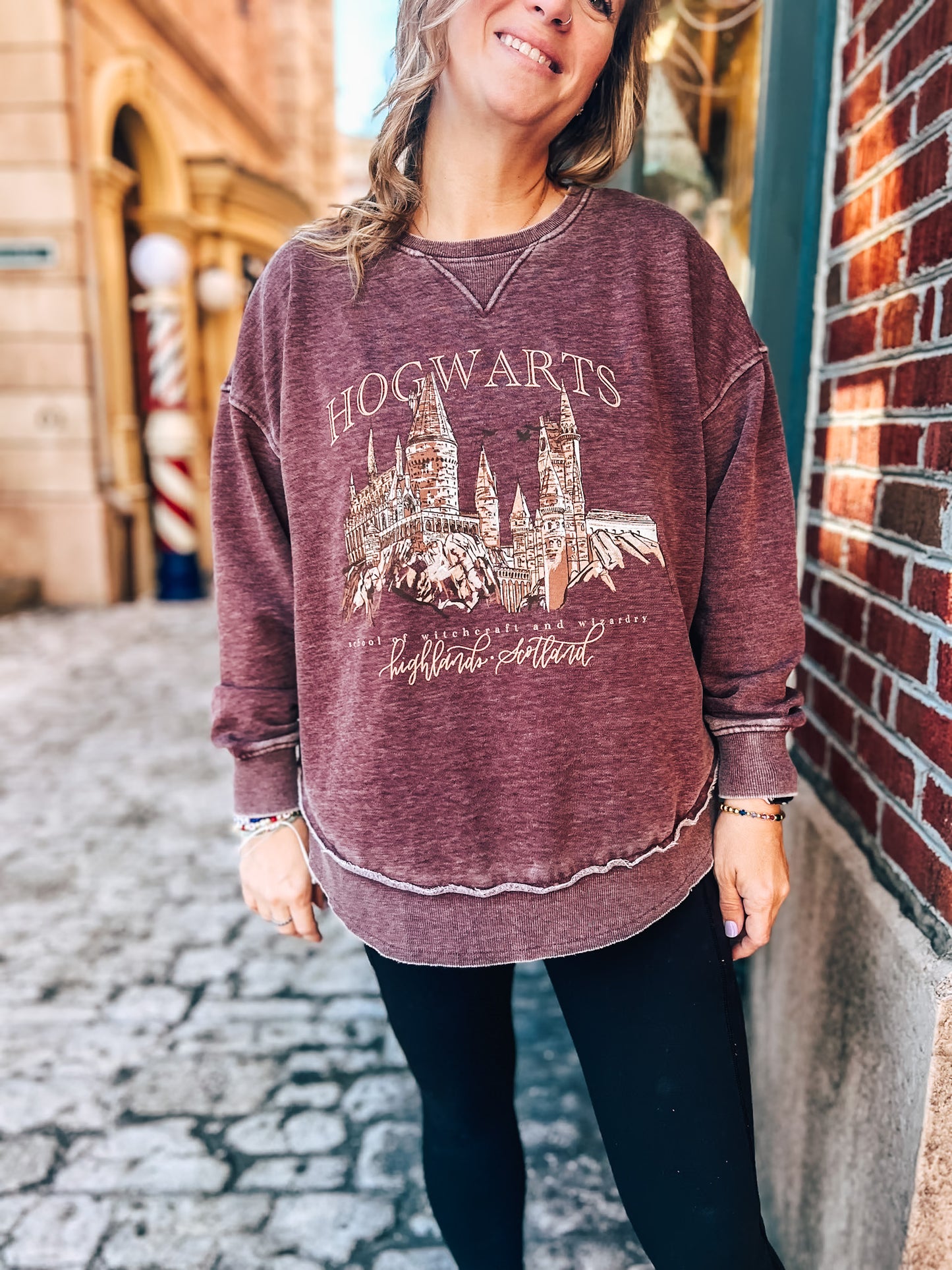 Wizard Castle Hi Low Crewneck- PREORDER