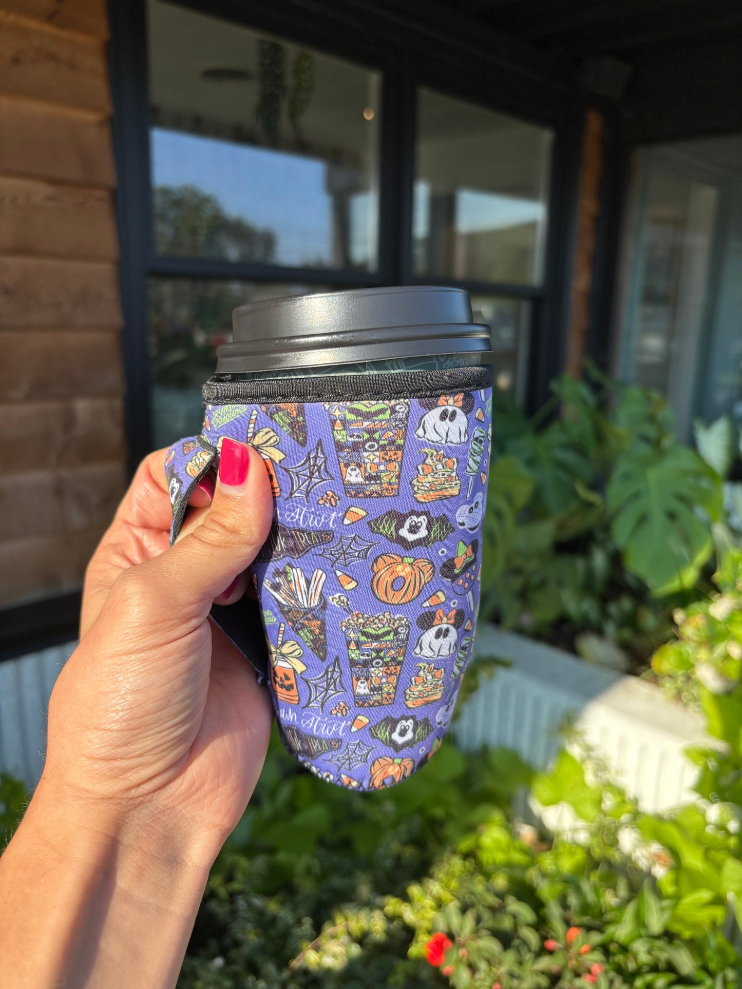 Main St. Trick or Treat Cup Sleeve