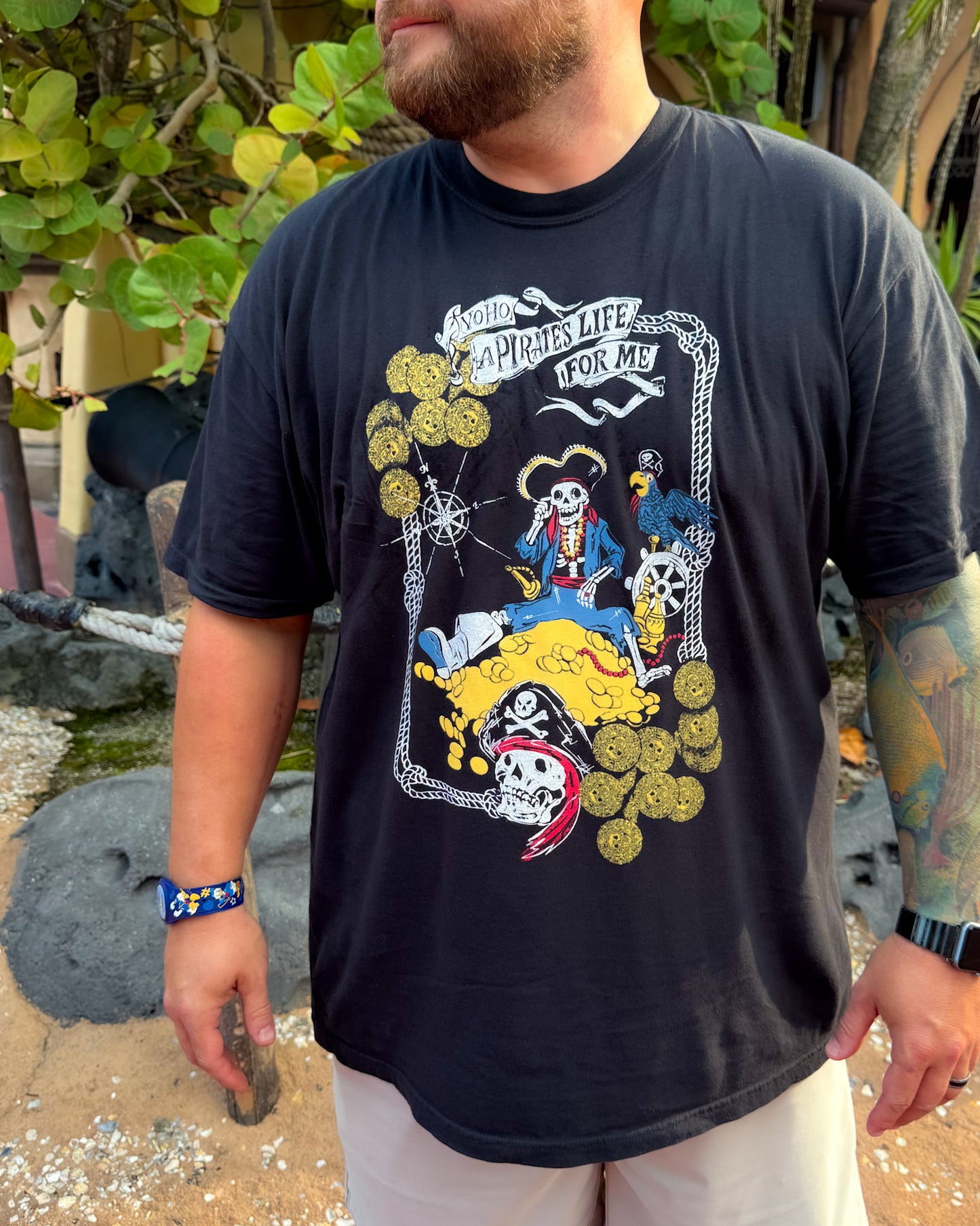 Yo-Ho Pirates CC Tee - S + M