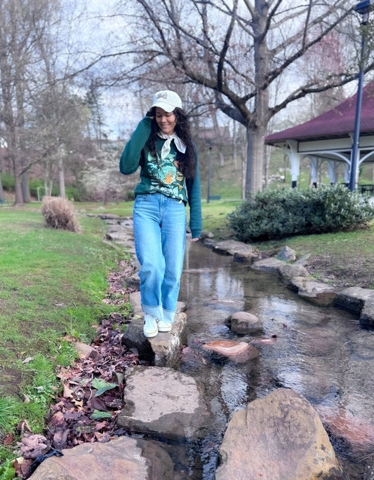 Most Adventurous Sketch Sponge Fleece Sweatshirt – Forest