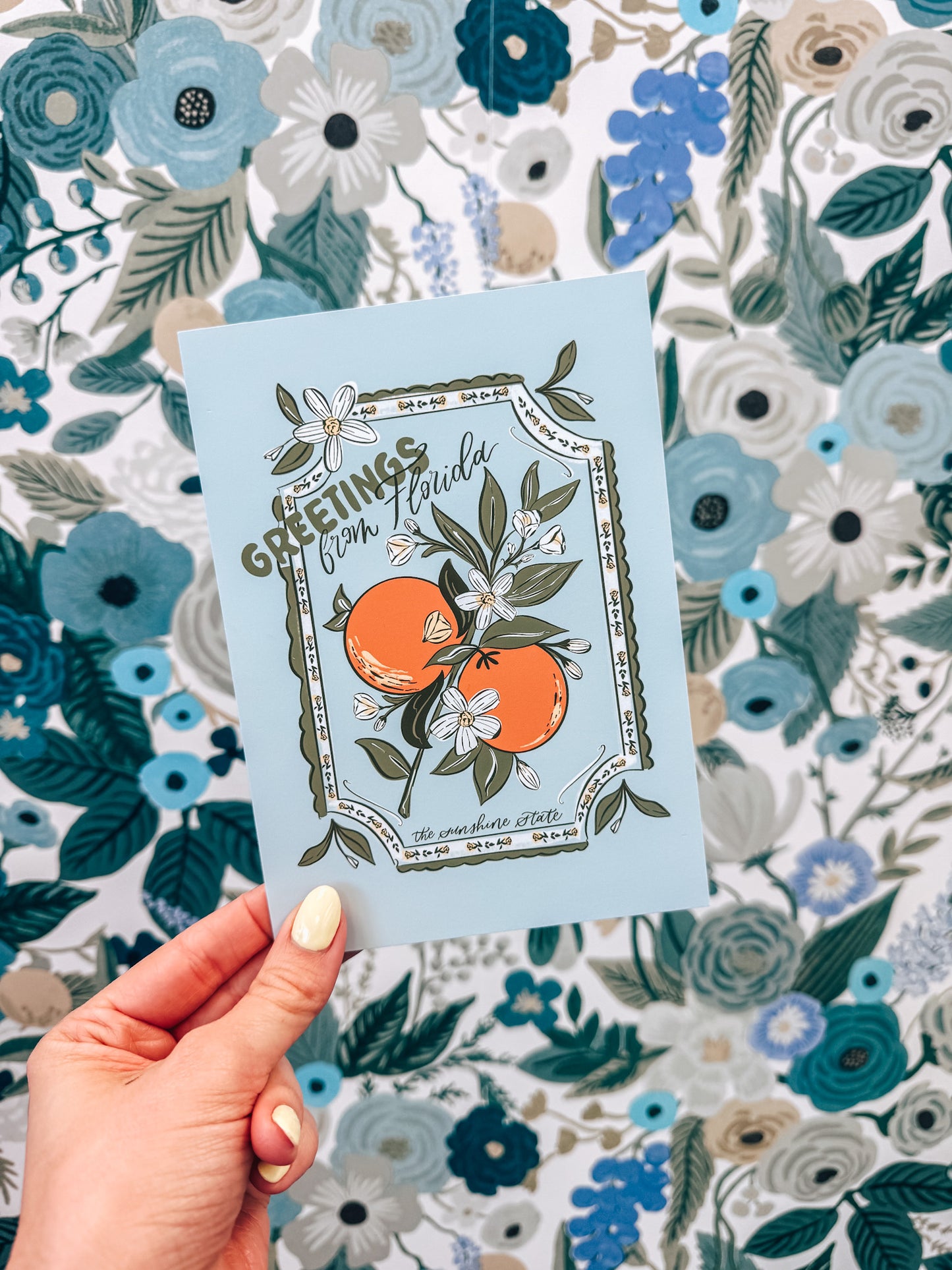 Orange Blossom Art Print - 8x10
