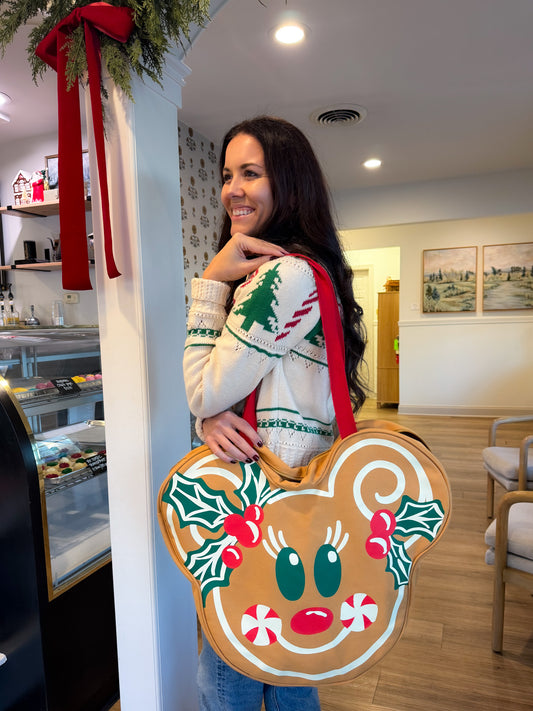 Gingerbread Face Bag