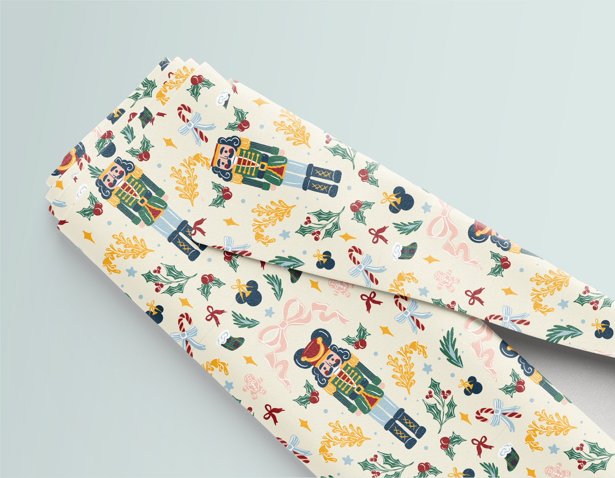 Ivory Sugar Plum Dreams Fabric - PREORDER