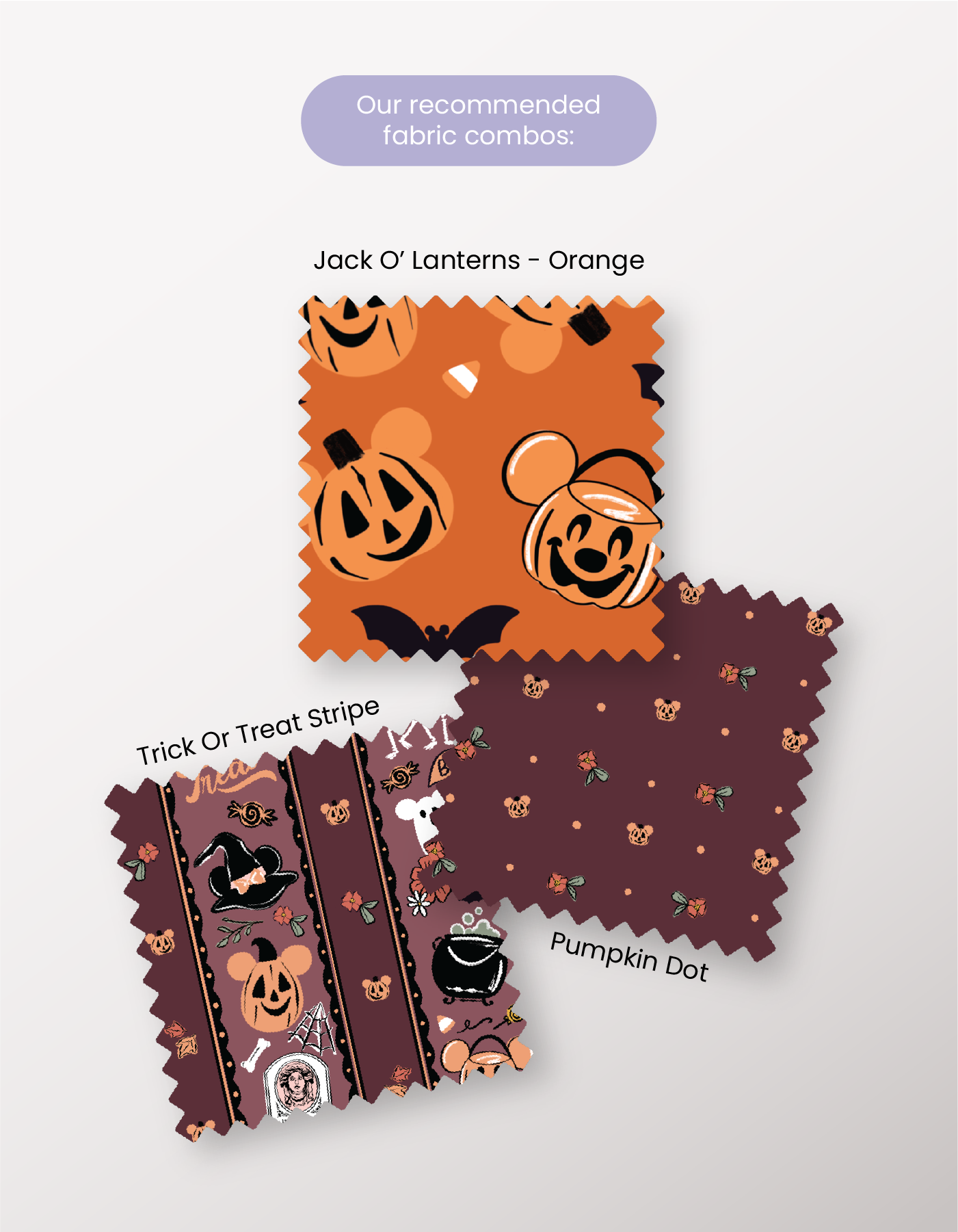 Jack O' Lanterns Fabric - Orange - PREORDER