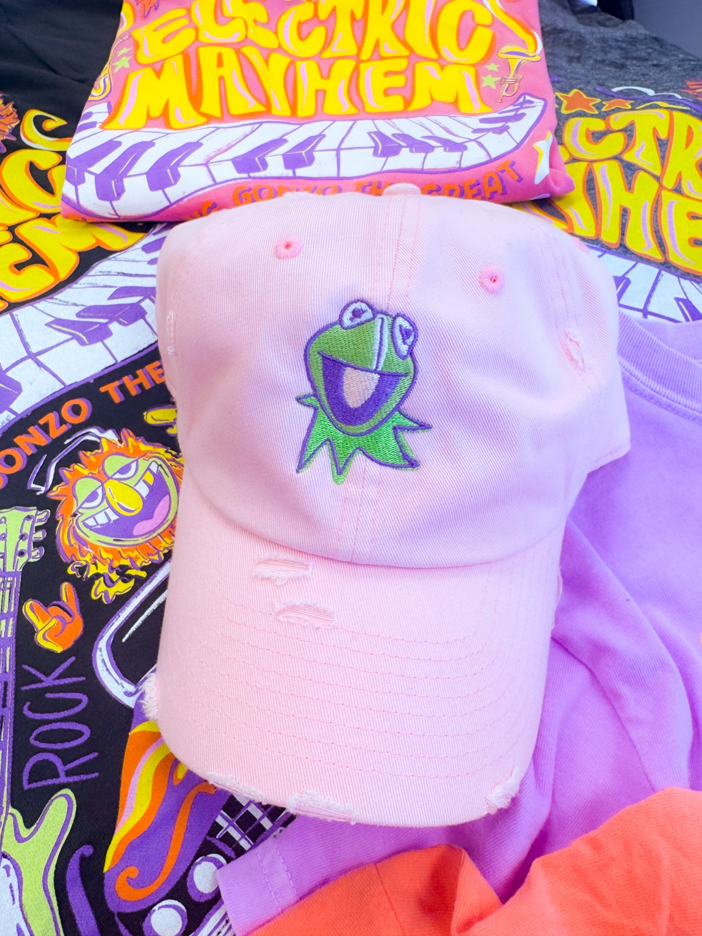 Kermit Hat - Pink