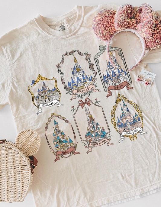 Castle Gallery CC Tee - Ivory - PREORDER