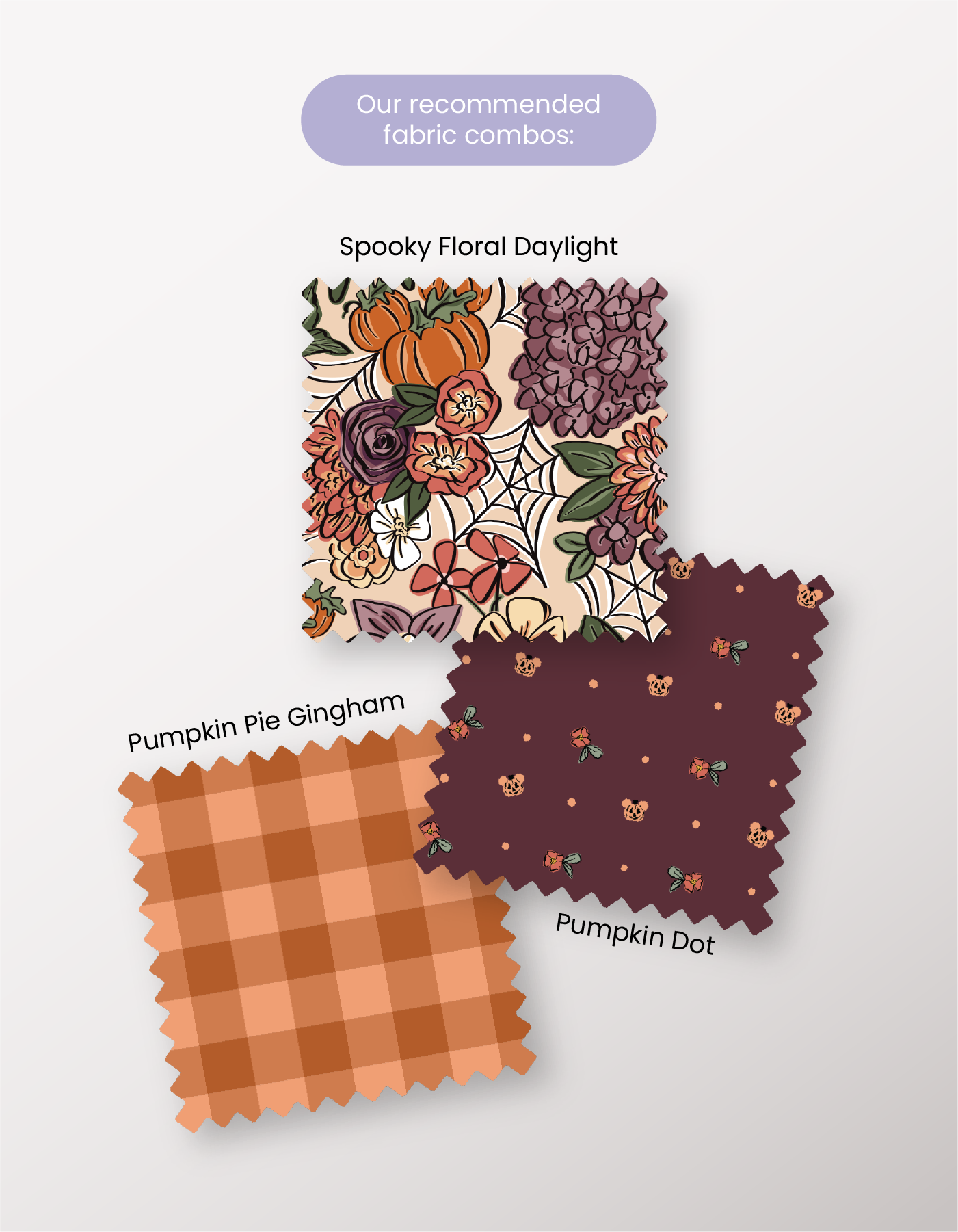 Spooky Floral Daylight Fabric - PREORDER