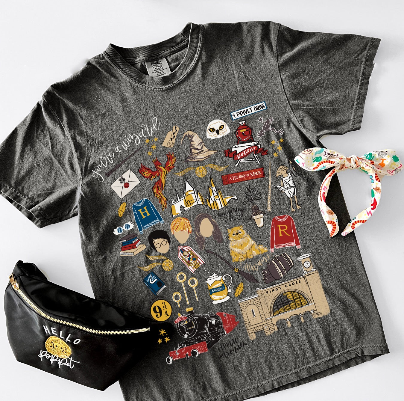 Wizard Sketch Tee - M, XL, 2XL