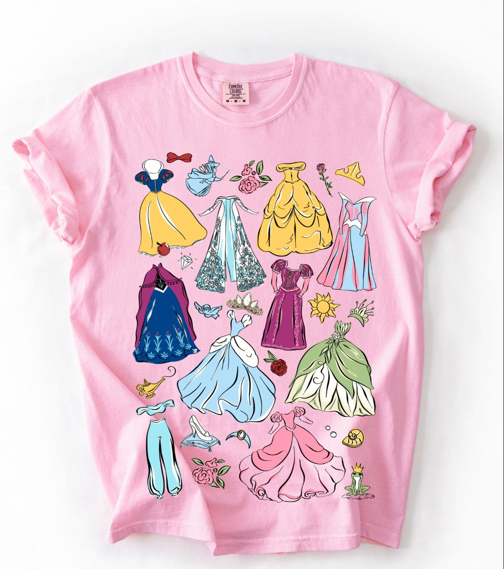 Royalty Dress CC Tee - 2 Colors - M-2XL
