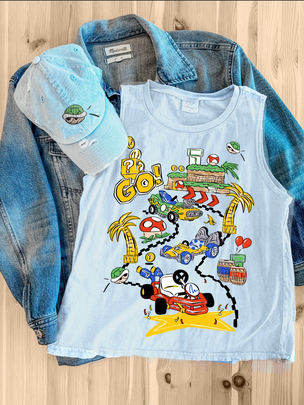 Ready, Set, Let's Go Racing Mineral Wash Tank