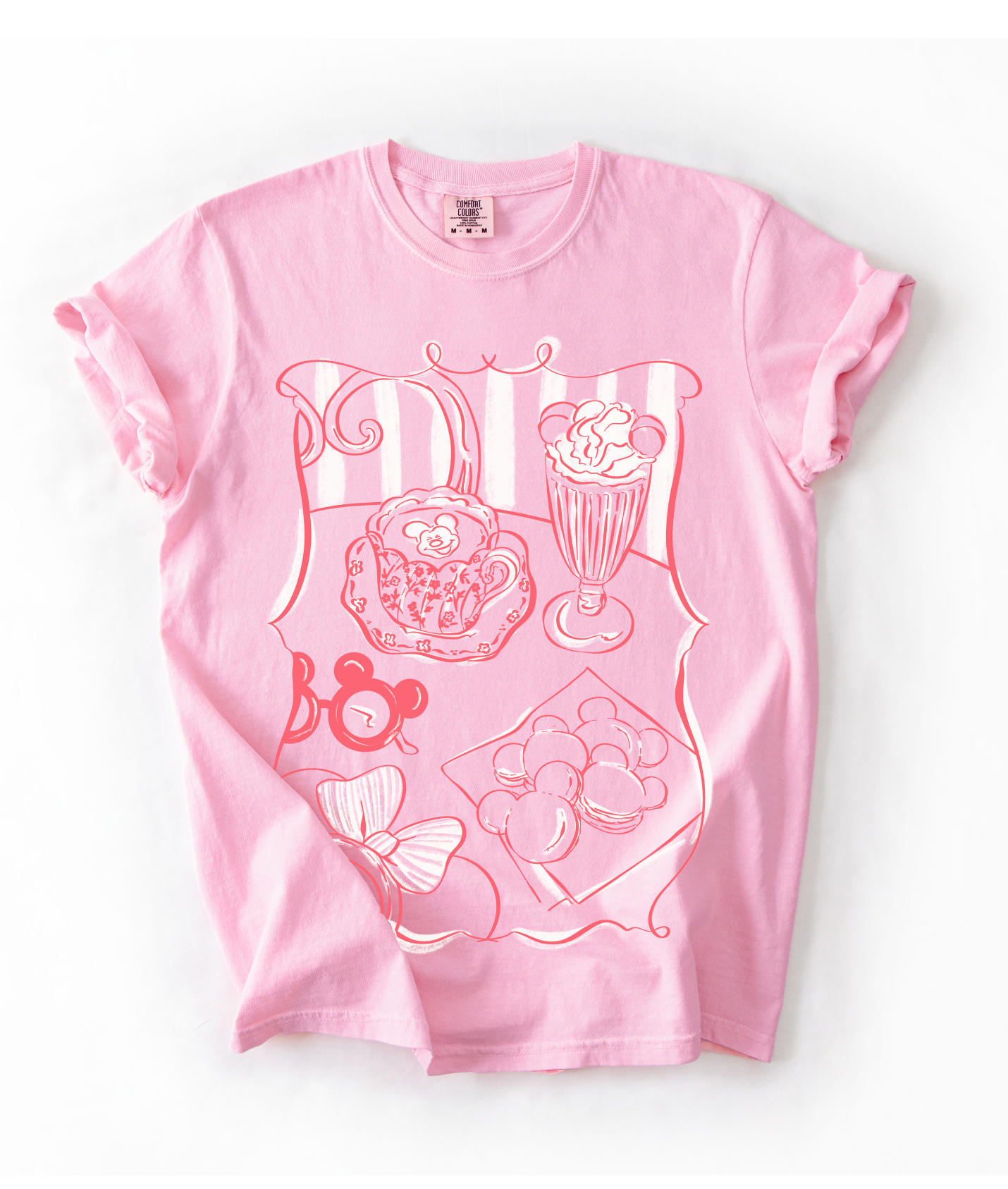 Tone on Tone French Girl Summer CC Tee - M-XL