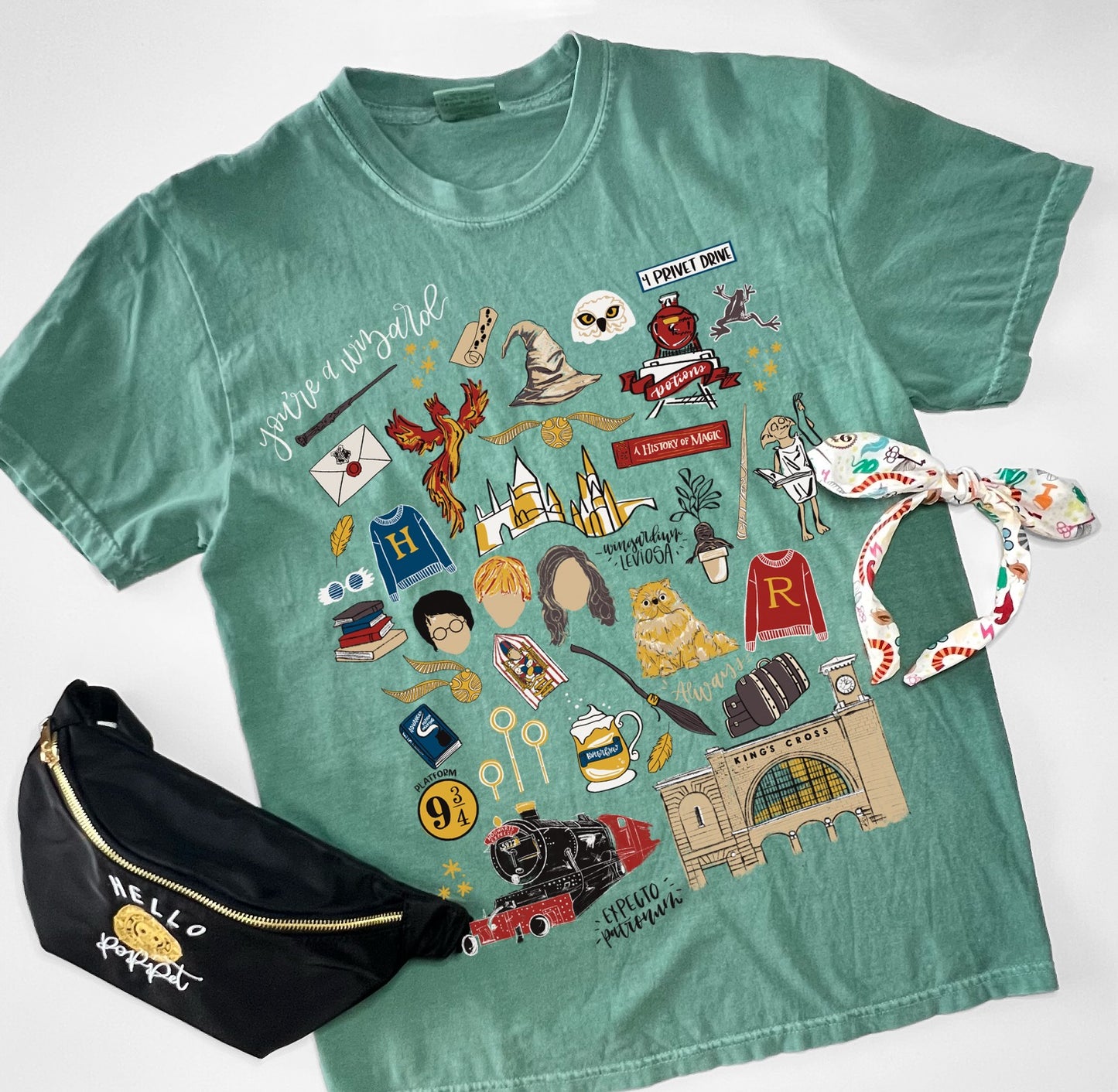 Wizard Sketch Tee - M, XL, 2XL