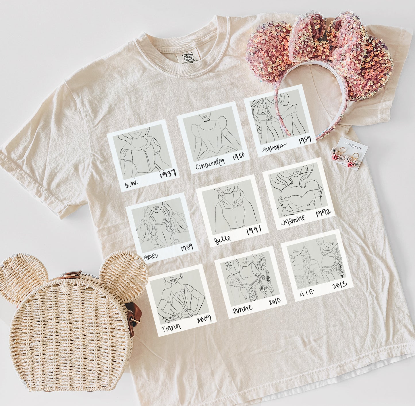 Polaroid Princess Tee - 2XL-3XL