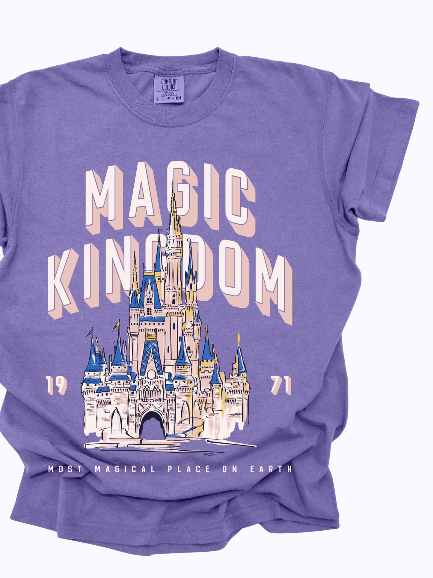 WDW Castle CC Tee - 2 Colors - S, M, 3XL, 4XL