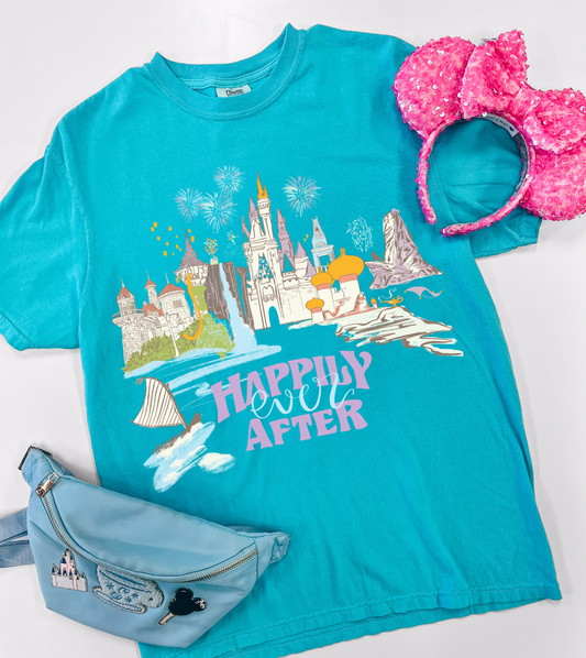 Happily Ever After Tee - S, L 4XL