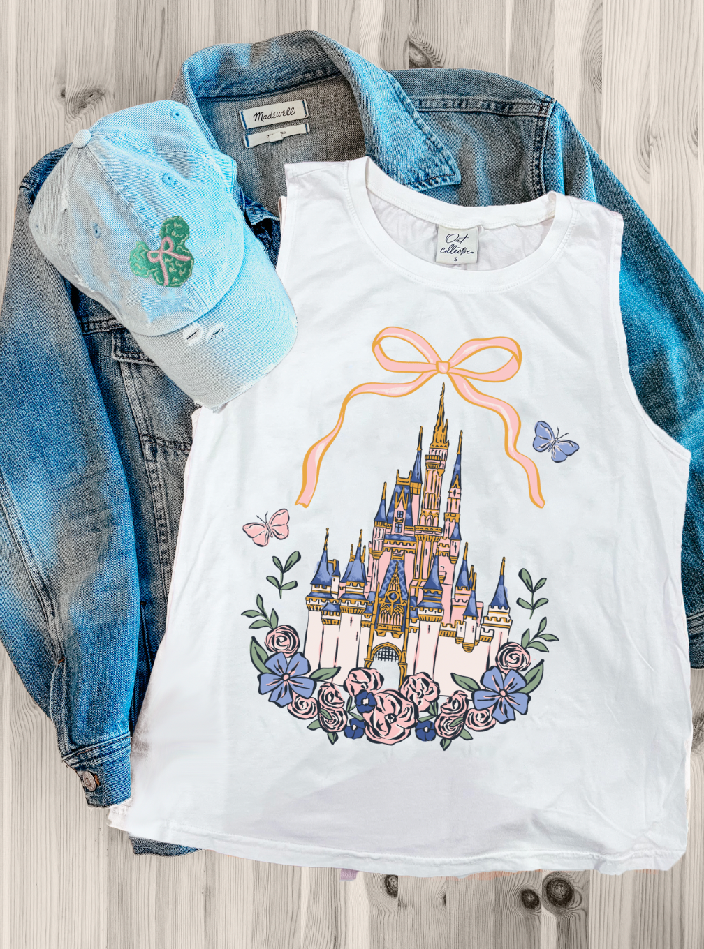 Coquette Castle Mineral Wash Tank - L + XL