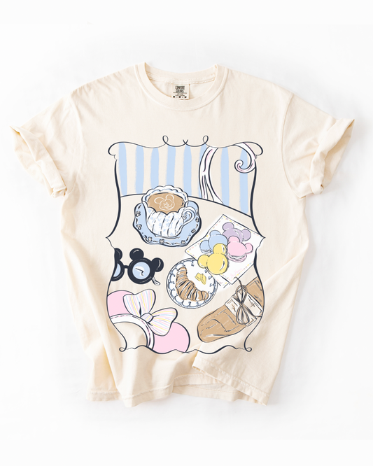 Classic French Girl Summer Tee - Ivory - PREORDER