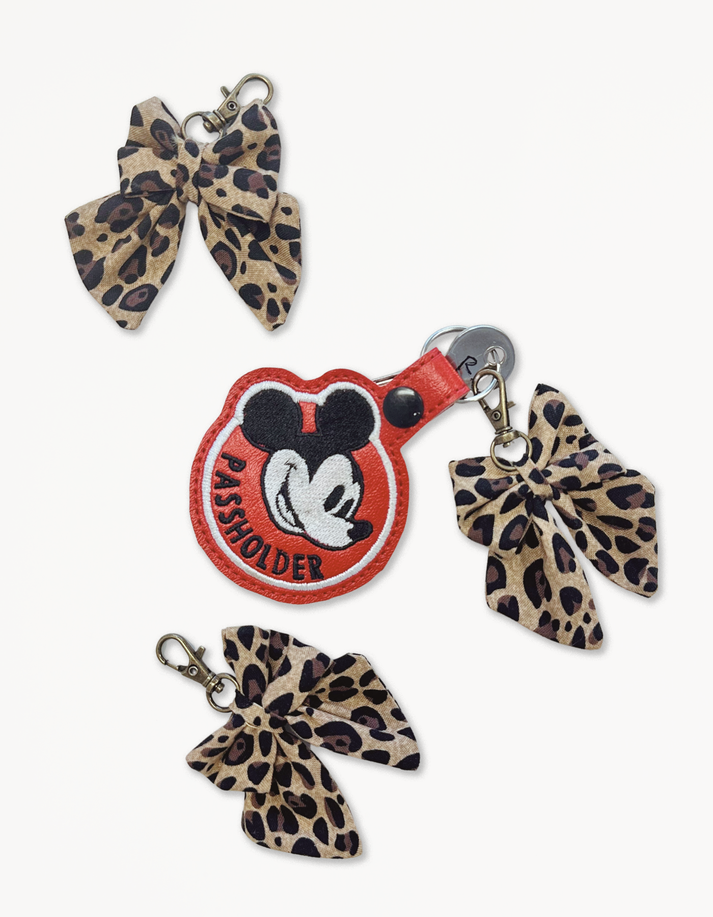 Tiny Bow- Leopard Print- PREORDER