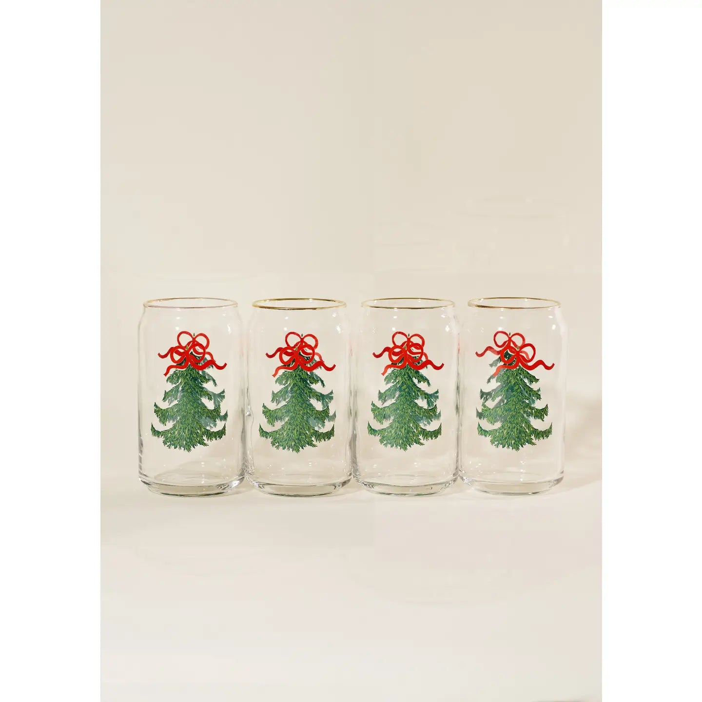 Christmas Tree Glass Cup - PREORDER