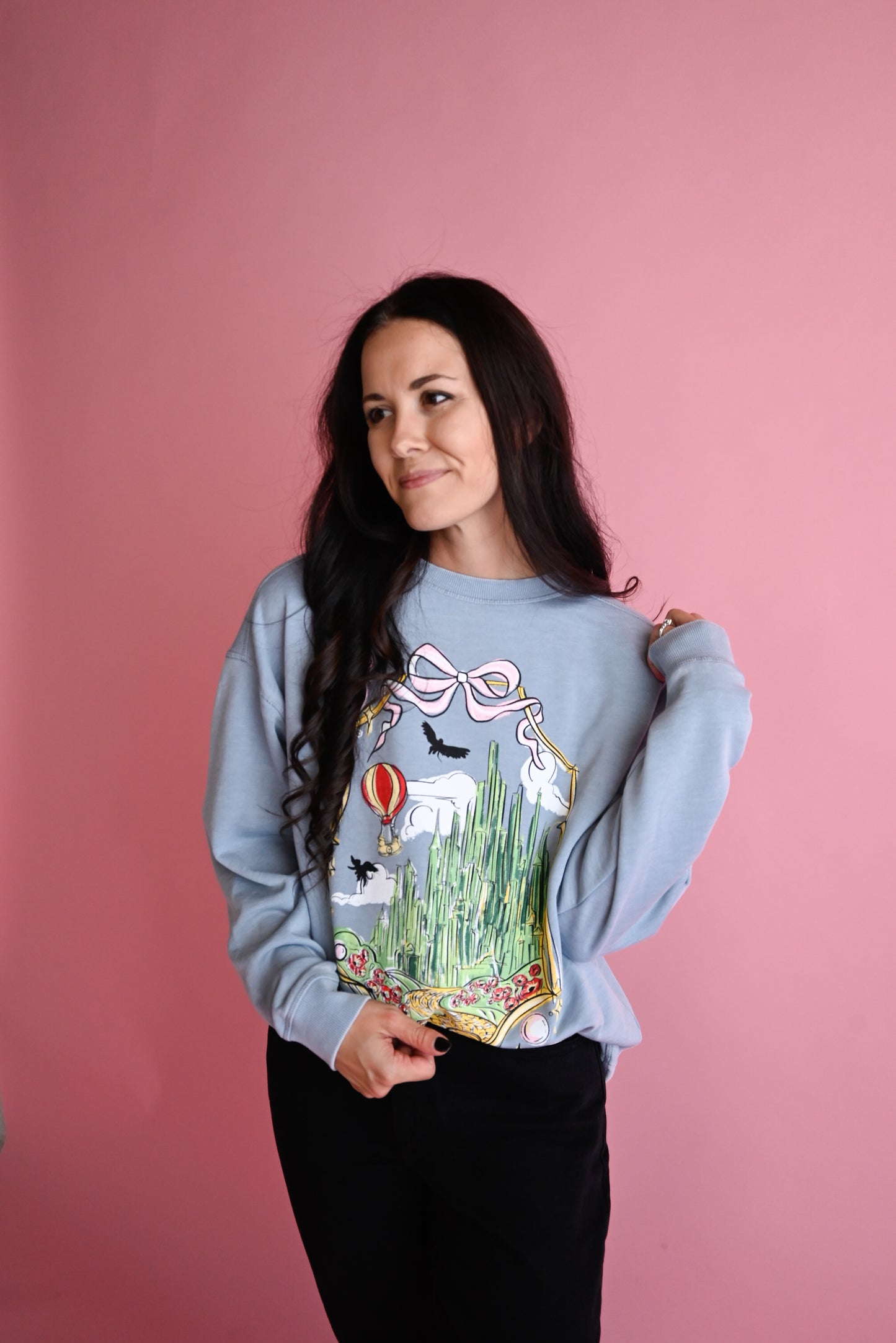 City Emerald Park Snap Crewneck Sweatshirt