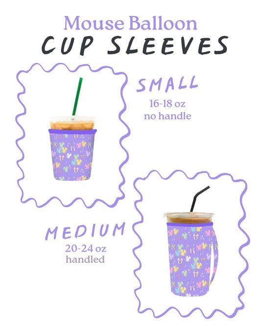 Mouse Balloon Cup Sleeve