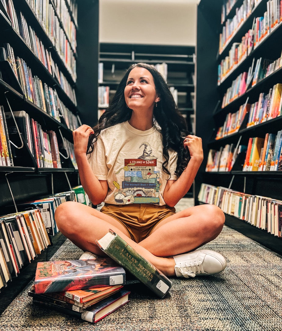 Potter Book Tee