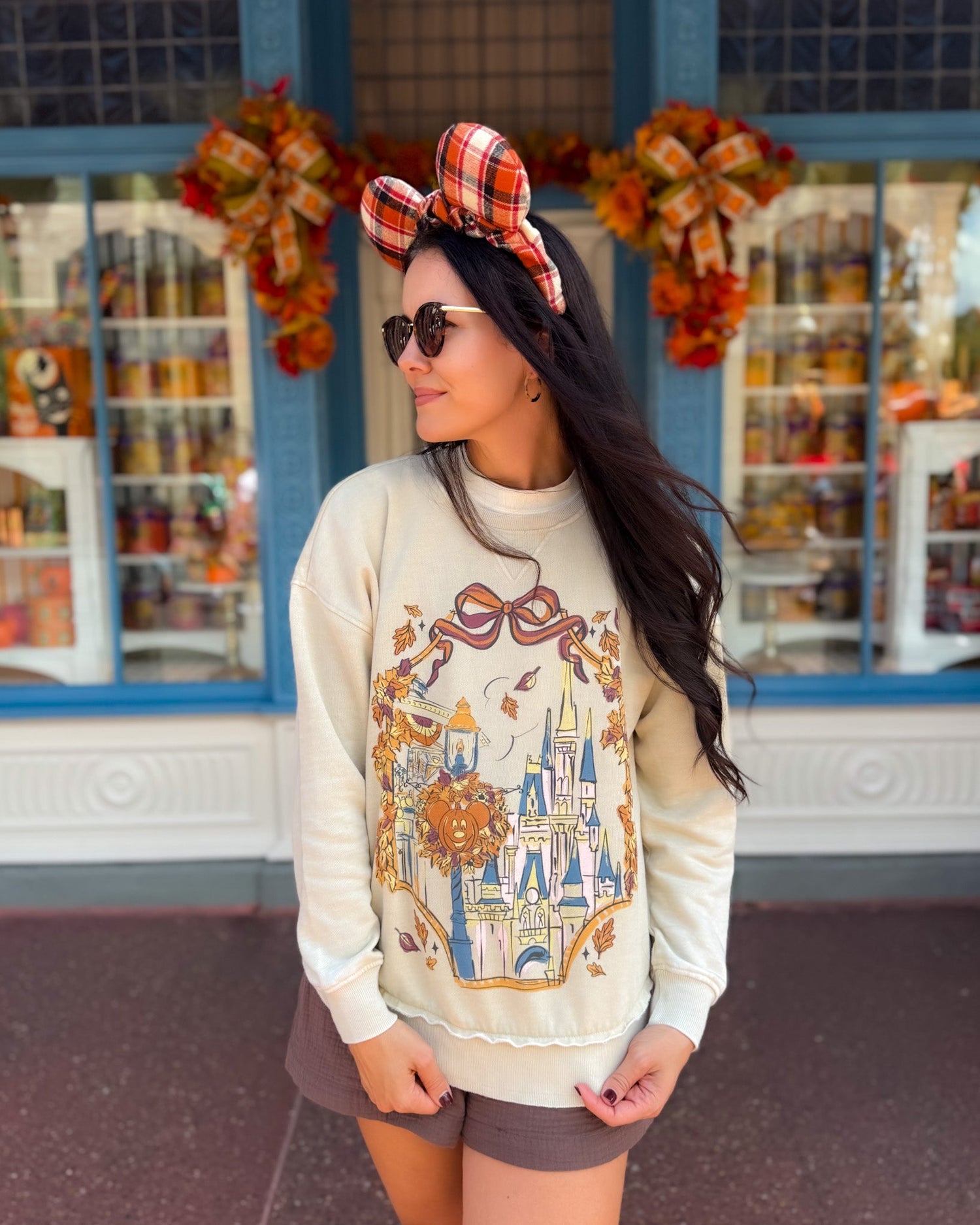 Life of a Park Girl/Pumpkin Bow Stack/Fall Park Snap