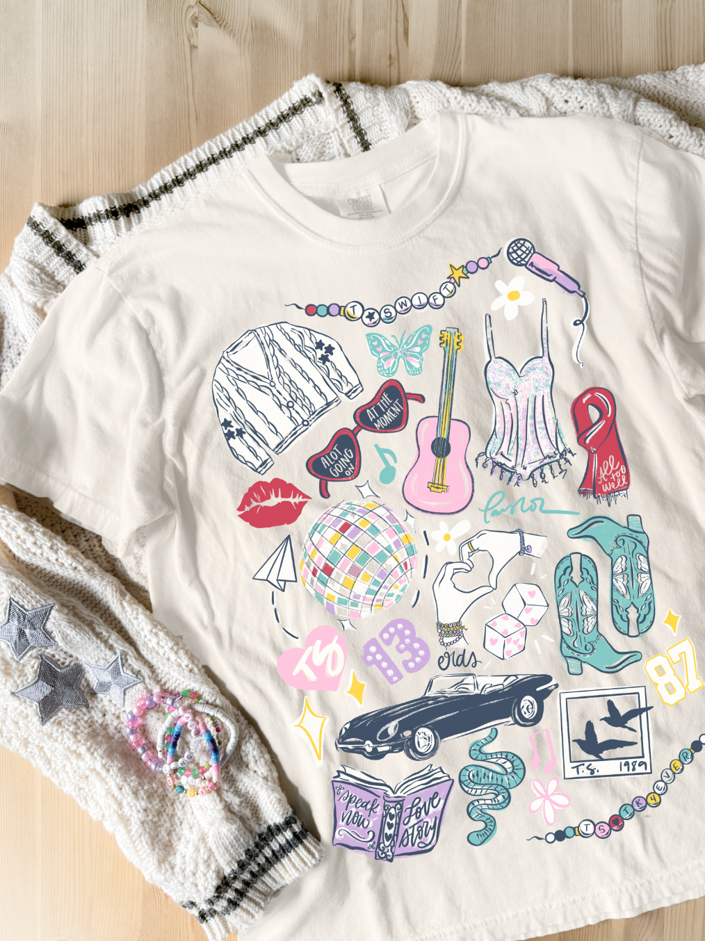 T.S. Sketch CC Tee - 2 Colors - S- 2XL