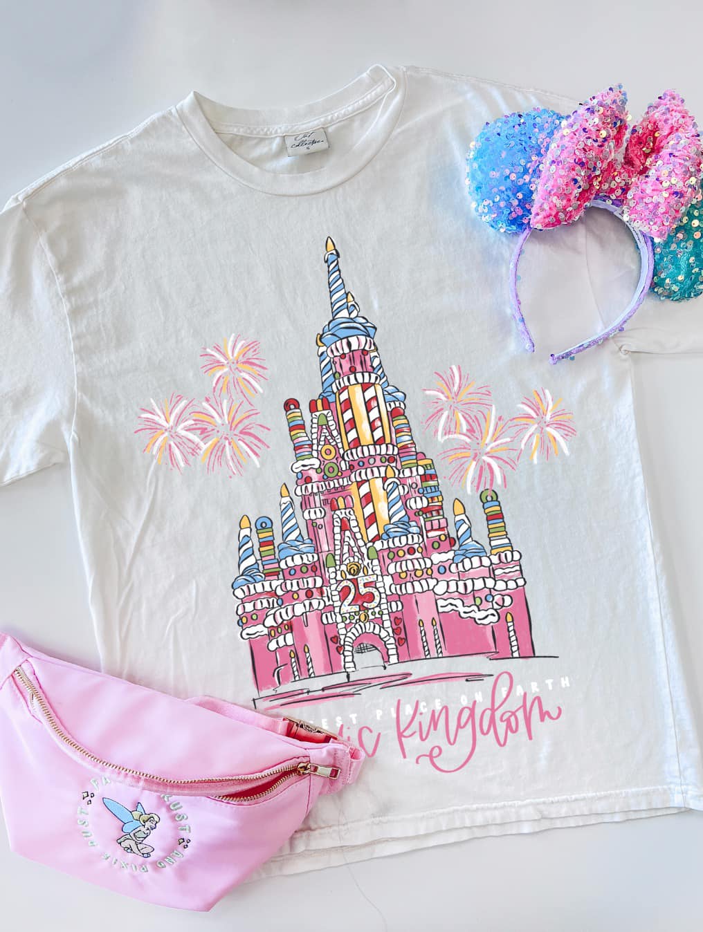 Cake Castle Mineral Wash Tee - S + M