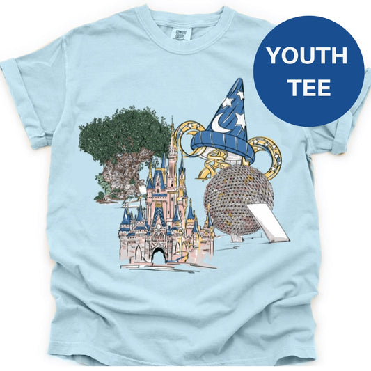 YOUTH Parks Icons Technicolor Tee