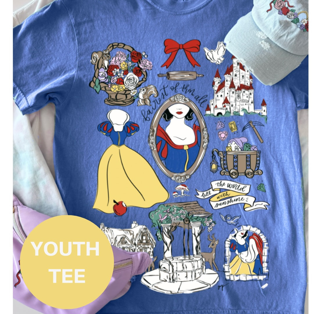 YOUTH Fairest of them All Sketch Tee