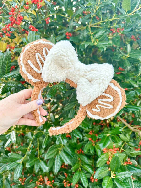 Gingerbread Sherpa Ears - Dreaming of Magic Designs
