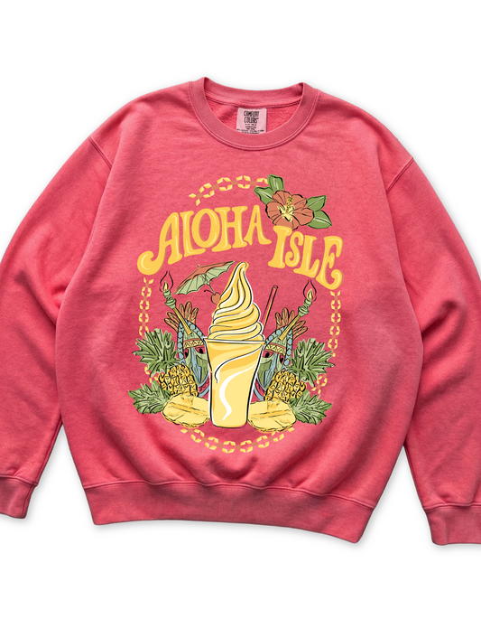 Pineapple Paradise Sweatshirt - Watermelon - PREORDER