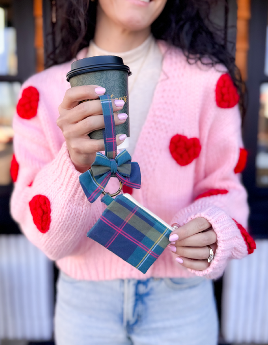 Alisha Mini: Classic Navy Plaid