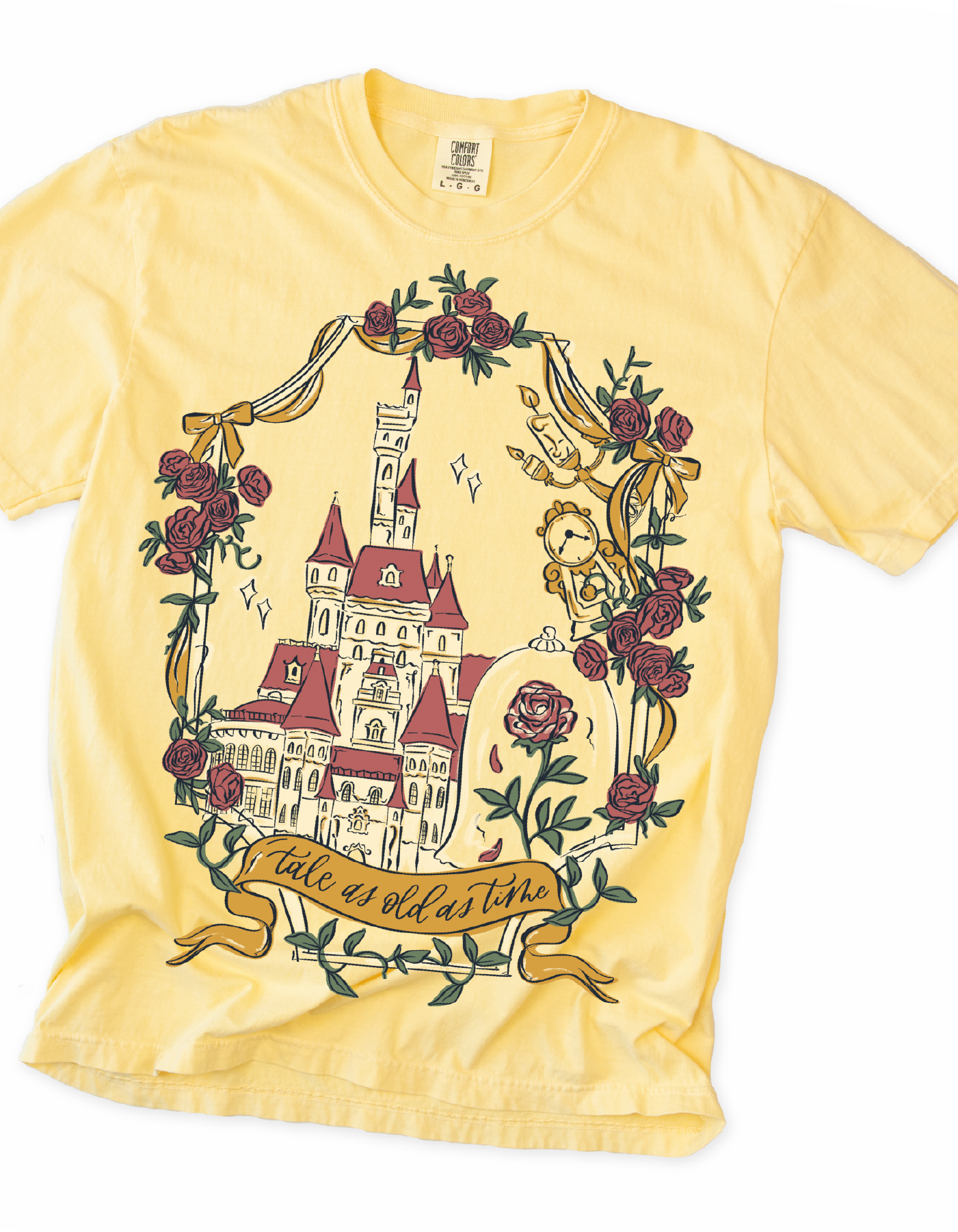 Belle's Castle CC Tee – Butter – PREORDER