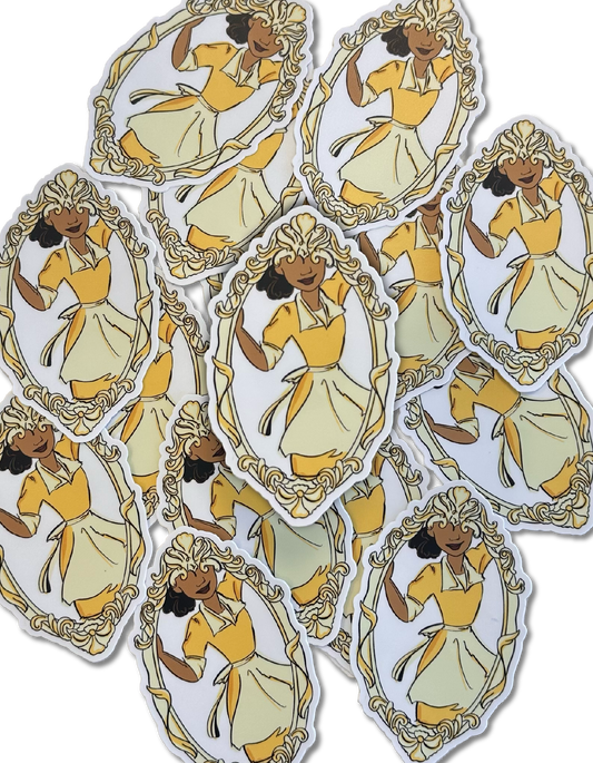 Bayou Princess Vinyl Sticker