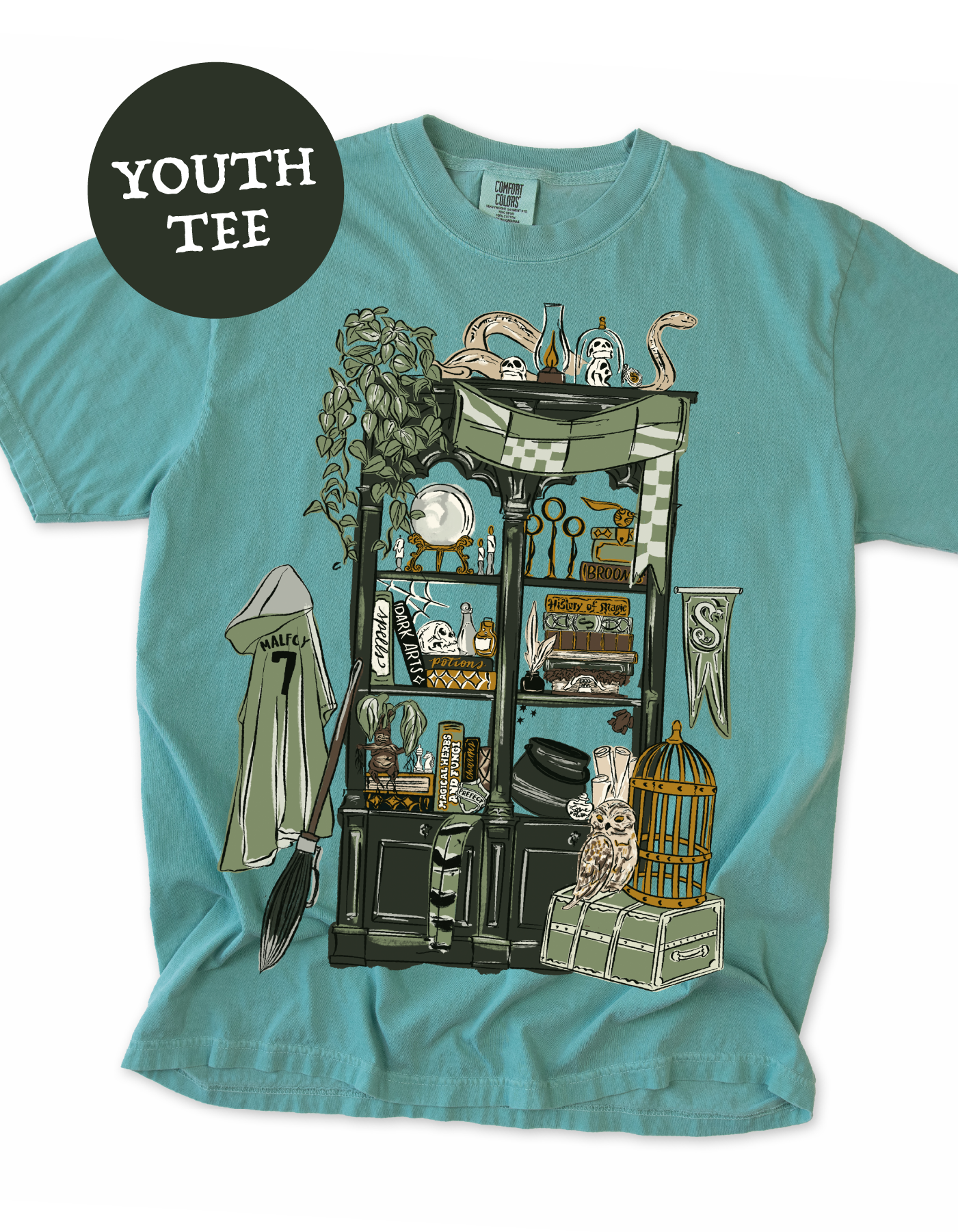 YOUTH Cunning Common Room Bookcase - Seafoam - PREORDER