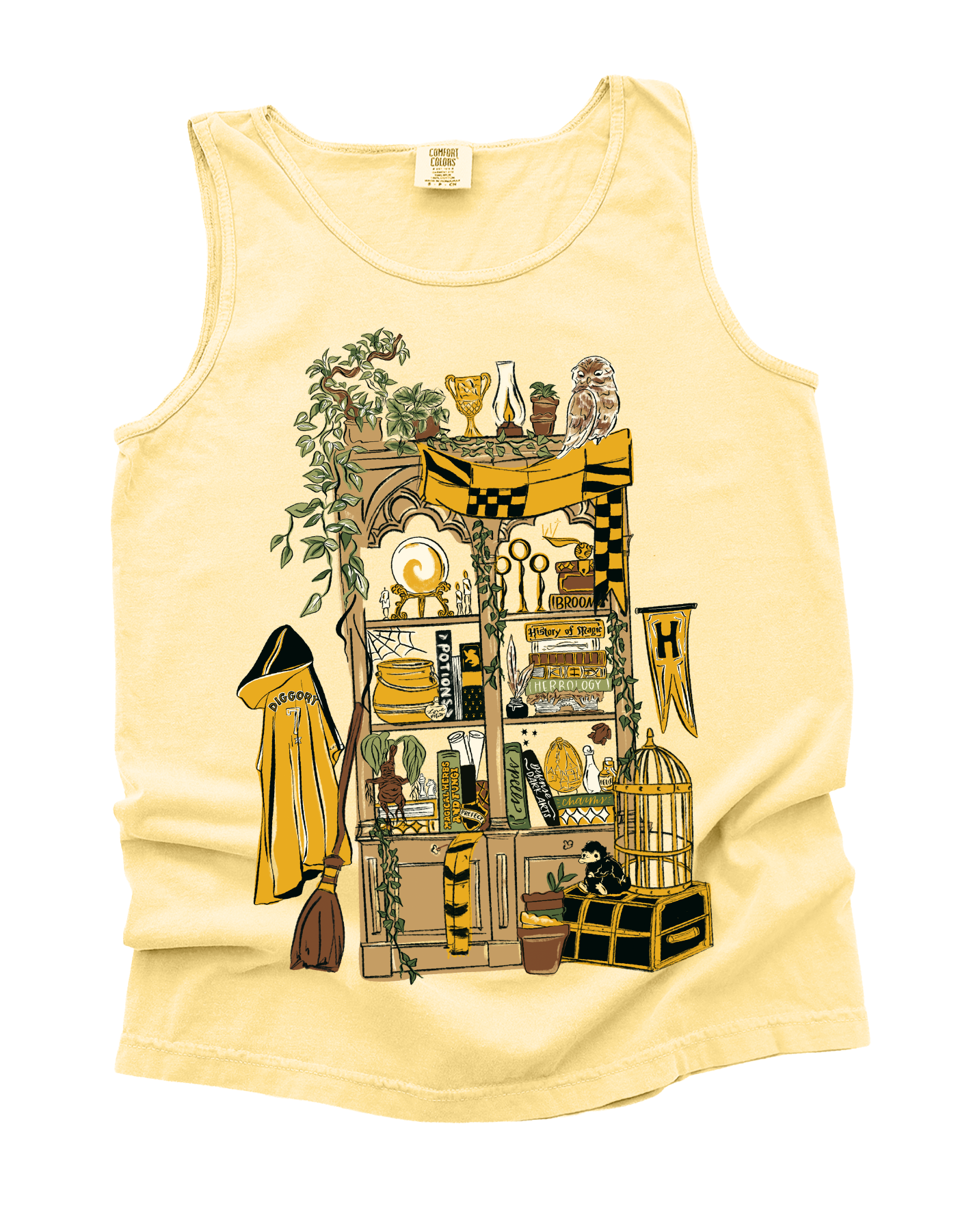 Loyal Common Room Bookcase Tank - Butter - PREORDER