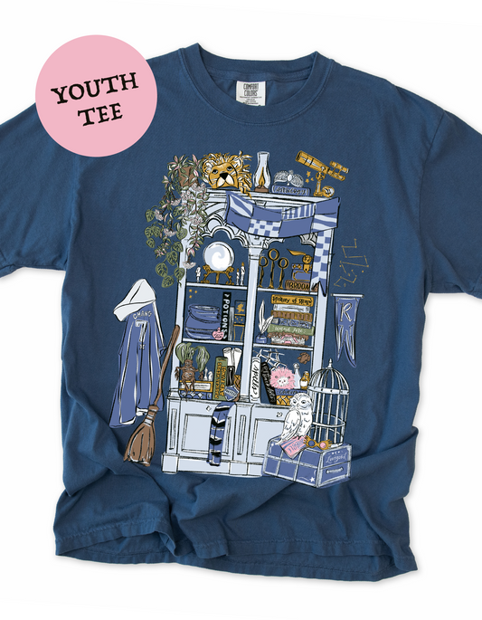 YOUTH Wise Common Room Bookcase - China Blue - PREORDER